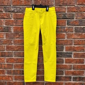 GAP Bright Yellow Legging Jean. 2